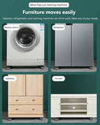 Multi-Functional Adjustable Trolley Fixed Mount Racks Holder (Pair of 1)